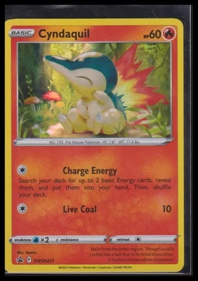 SWSH: Sword & Shield Promo Cards #SWSH221 Cyndaquil - Image 1 of 2