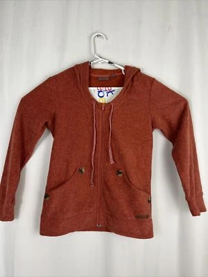 Женская флисовая толстовка с капюшоном на молнии Merrell XS оранжевая полиэстер  - Изображение 1 из 4