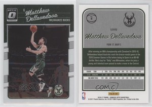 2016-17 Panini Donruss Optic Matthew Dellavedova #8