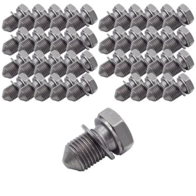 40 X YOU.S Oil Drain Plug Oil Pan Screw M14x1.5 Mm For Audi - N90813201 - Image 1 of 4