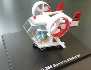 Sandmann im Senkrechtstarter- Atlas Edition Unser Sandmännchen DDR - OVP PU 366 - Bild 1 von 4