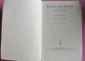 R90332 Bei den drei Eichen von Edgar Wallace - EA Taschenbuch - Picture 1 of 6
