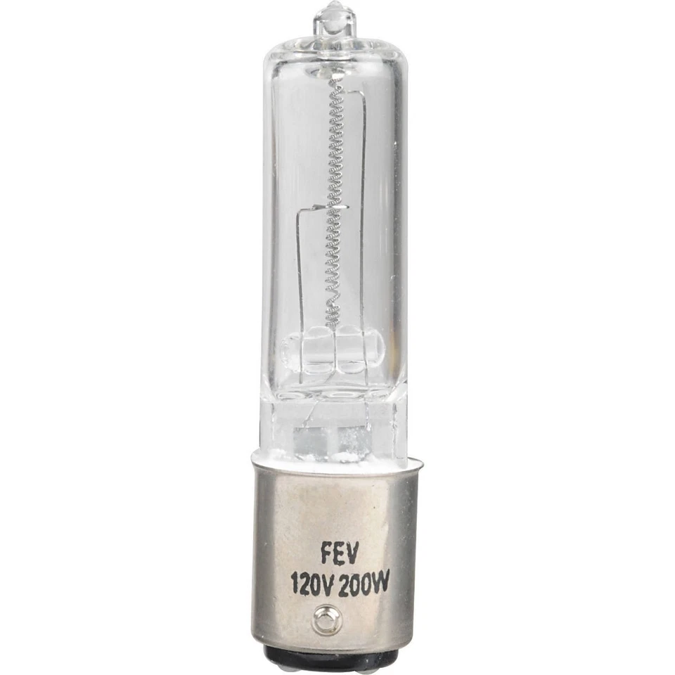 Osram FEV 120V 200W 120V T4 Halogen BA15D/DC Bayonet Base Lamp - Image 1 of 1