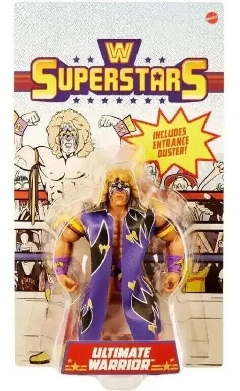 Mattel WWE Superstars Retro Series Ultimate Warrior (Walmart Exclusive) - Image 1 of 1