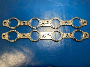 MFD RACE BILLET HEADER FLANGE Chevy LS Pair For 2” Tube Stainless Steel NEW - Bild 1 von 6