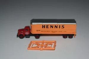 N Scale Classic Metal Works Hennis Truck and Trailer C39523 - Picture 1 of 2