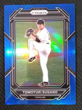 2023 Panini Prizm Tomoyuki Sugano Blue /149 Prizm Refractor Rookie Yomiuri #192