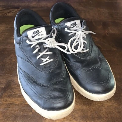 Nike Lunarlon Swingtip Spikeless Golf Shoes Mens Size 11 Black 533092-001 - Image 1 of 4