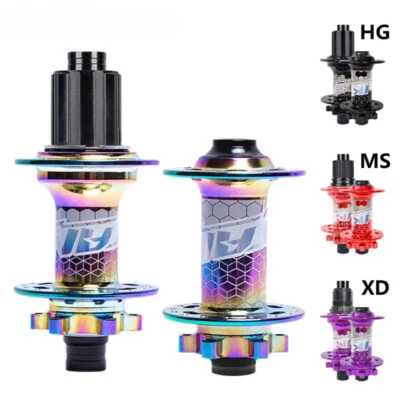 32/28H BOOST Bike Hub 110x15mm 148x12mm Mountain Bicycle 120 Click Hub HG XD MS - Image 1 of 4