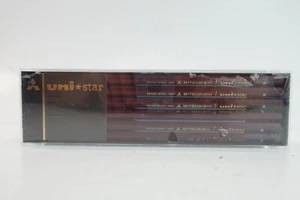 Mitsubishi Uni Star Hexagonal Body Pencil Standard B - Set of 12 - Sealed - Picture 1 of 11