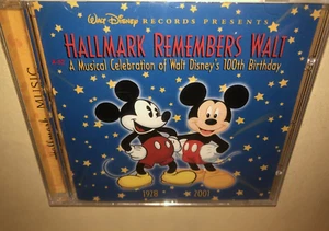 Hallmark Remembers Walt Disney CD 100th birthday Mary Poppins Peter Pan Jungle B - Picture 1 of 3