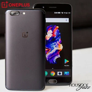 OnePlus 5 - 64GB - Slate Gray (Unlocked) Smartphone - Afbeelding 1 van 6