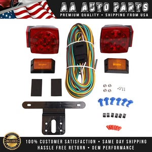 Kit de luces traseras LED sumergibles para remolque ajuste trasero barco marcador camión impermeable - Imagen 1 de 8