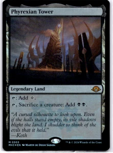 MTG Phyrexian Tower #0303 NM Modern Horizons 3 MH3 Magic the Gathering - Picture 1 of 2