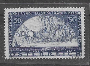 p252 ÖSTERREICH/ Pferdekutschen MiNr 556 A ** - Imagen 1 de 1