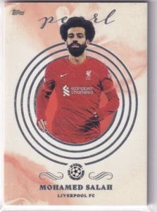 Topps Pearl UEFA Champions League 2022 Mohamed Salah - Picture 1 of 2