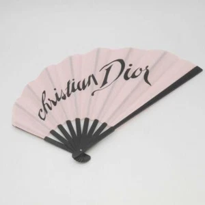 Christian Dior Folding Fan Handy Fan Sensu Novelty Pink Miss Dior Limited Item - Picture 1 of 2