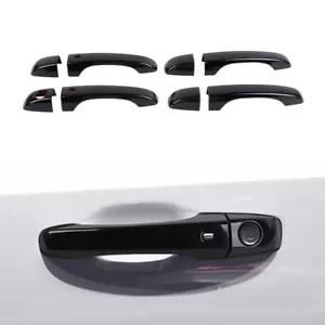 Smart Keyless Door Handle Covers Trims for 11-23 Chrysler 300/300C Glossy Black - Bild 1 von 12