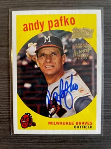 Andy Pafko 2001 Topps Team Legends SP Auto Card🔥 - Picture 1 of 2