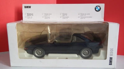 Schabak BMW 850i coupé, modello in scala (1:24 - 1:25), vintage (128) - Immagine 1 di 4