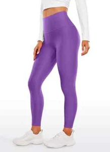 CRZ YOGA Damen Winter Fleece gefütterte Yoga Leggings 25" hohe Taille UK10 flieder - Bild 1 von 5