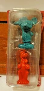 Disney Vintage CRAYONES MICKEY Y PLUTÓN en paquete rojo verde - Imagen 1 de 3