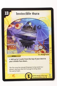 Duel Masters Invincible Aura #1 DM-06 Very Rare English NM - Picture 1 of 2