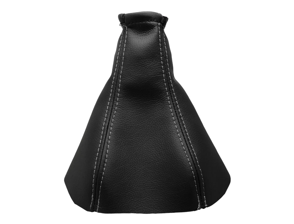 Para OPEL VECTRA B 1996-2002 Fuelle Palanca de Cambio Piel - Costura en Gris - Imagen 1 de 1