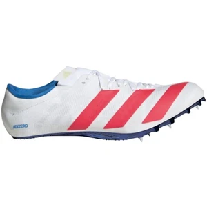 Adidas Adizero Prime SP Sprint Track W/ Spikes White Blue Mens Size 13 GY0895 - Picture 1 of 5