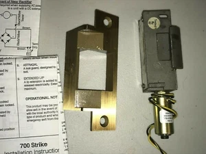 FOLGER ADAM SECURITY 710 24VDC FAIL SAFE ELECTRIC STRIKE 1/2" KP  - Picture 1 of 7