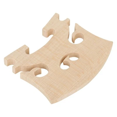 Professional Grade 10 PCS Maple Violin Bridge for Regular 44 Violin Perfect Fit - Image 1 of 4