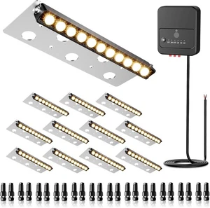 ZZXX 8 Inch Retaining Wall Lights 5W LED Hardscape Lighting 2700K Warm White - Picture 1 of 7