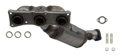 Rear Catalytic Converter with Integrated Exhaust Manifold For 2011 BMW 328i - Image 1 of 4