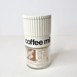 Coffee Mill Manual Bean Grinder Gemco Ware Inc. Made USA Vintage 1970's 70's - Picture 1 of 5