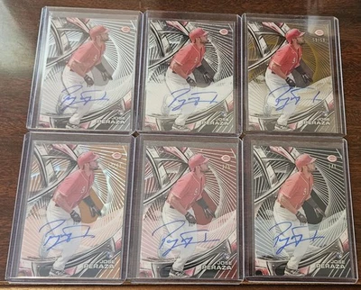 2016 Topps High Tek Auto 1/1 RC Jose Peraza (6 Card Lot) - Image 1 of 4