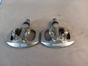 Shimano Pedals PD-A530 Clipless Mountain Bike SPD Platform Flat CRMO Reverse A07 - Picture 1 of 4