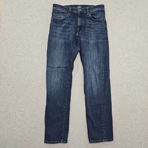 Jeans uomo Mavi Zach 32x32 blu denim relax gamba dritta casual medio risciacquo - Foto 1 di 14