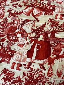 Kay Dee Designs Christmas Apron Adult Size Vintage Inspired Santa Red & Sepia - Picture 1 of 12