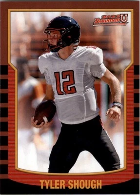 2022 Bowman University '00 Bowman #2KB15 Tyler Shough - FB - Image 1 of 2