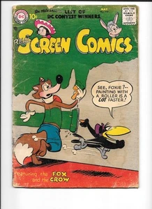Real Screen Comics #110 TOUGH Early Silver Age Cartoon Book! 1957 DC G/VG 3.0 - Picture 1 of 2