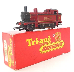 Tri-ang Triang OO HO LMS Class 3F "16457" TANK STEAM LOCOMOTIVE Upgraded NMIB`60 - Picture 1 of 13