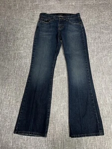 Calvin Klein SZ 4 L 32 Women’s Flare Blue Denim Jeans 28X32 - Picture 1 of 7