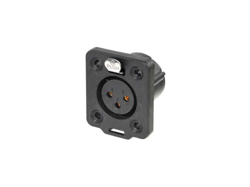 Neutrik NC3FDX-TOP XLR 3 poli Presa da incasso femmina