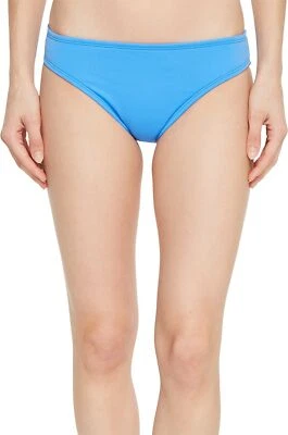 Parte inferior de bikini hipster lisa para mujer La Blanca Island Goddess, gamuza azul, 4 Foto 1 de 3