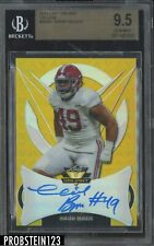 2019 Leaf Valiant Yellow Isaiah Buggs RC Rookie 6/10 BGS 9.5 w/ 10 AUTO