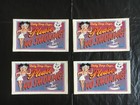 KITCHEN SINK PRESS POSTCARD # 148 BETTY BOOP, DEL 1998. CARTONATE (4 pz.)
