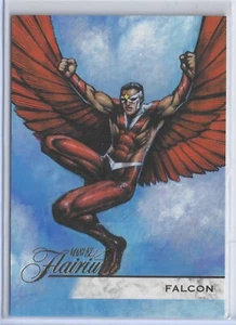 2019 Marvel Flair Insert Flairium Tier 4 130 Falcon Extended Base SKC - Picture 1 of 2
