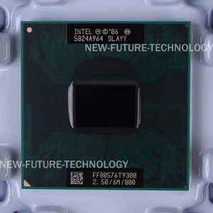 Intel Core 2 Duo T9300 (FF80576GG0606M) SLAYY SLAQG CPU 800/2.5 GHz 100% Work - Picture 1 of 1