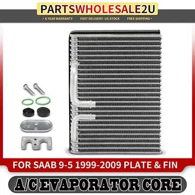 Núcleo evaporador de aire acondicionado de aluminio con placa de prensado para aleta de placa Saab 9-5 1999-2009 Foto 1 de 4