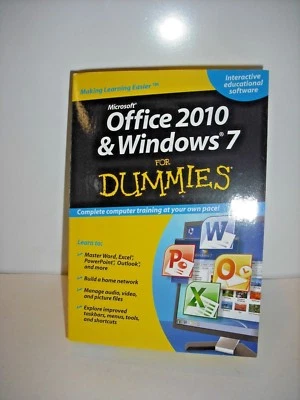 Office 2010 & Windows 7 for Dummies Brand New Interactive Educational Software - Image 1 of 3